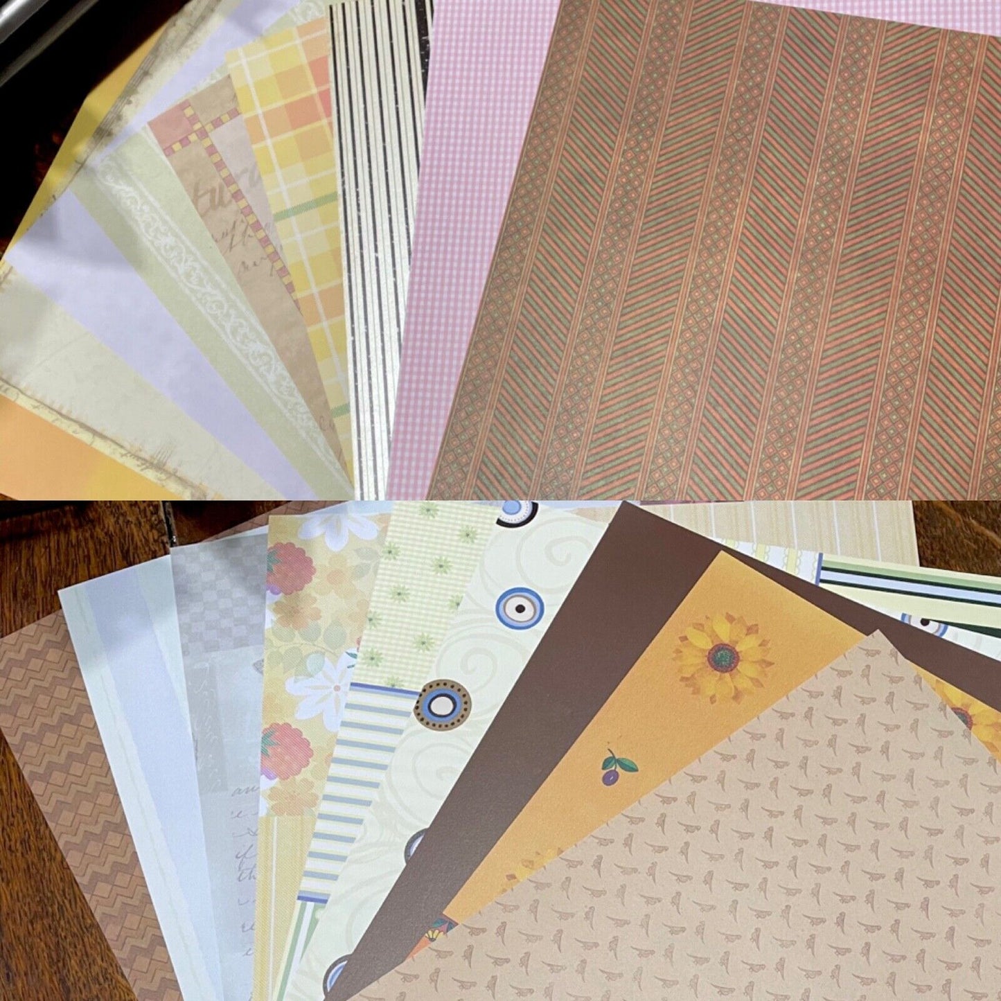 50x Sheets Mix Design 15cm x 15cm Design Paper for Cardmaking Scrapbooking