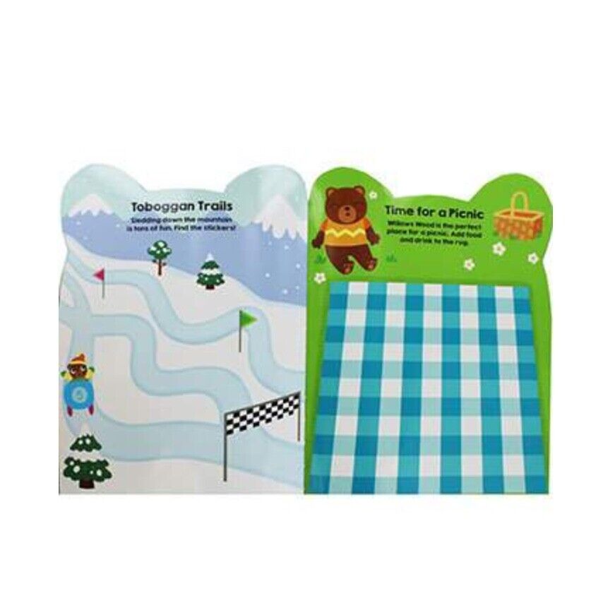 300x Sticker Friends Activity Book - Bear