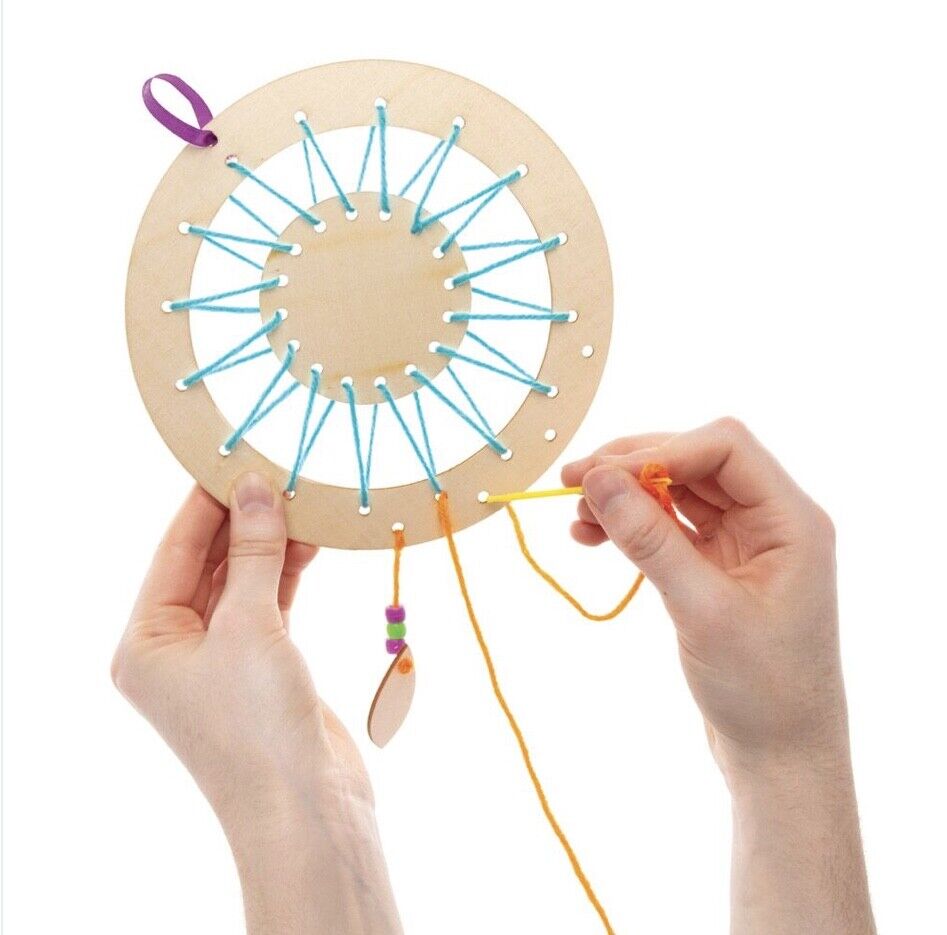 1x Design and Make Your Own Wooden Dreamcatcher DIY Kit