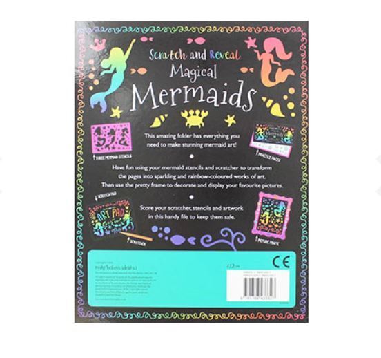 Scratch and Reveal Magical Mermaids Activity Box Kit