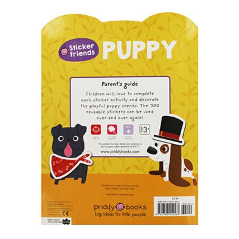 300x Sticker Friends Activity Book - Puppy