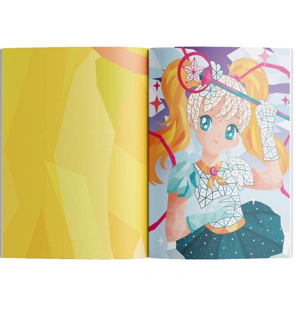 Hinkler Kaleidoscope Sticker Mosaic Painting Manga Cartoon Theme