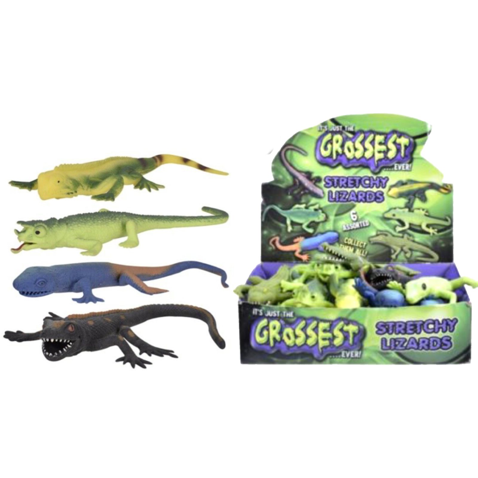 Stretchy lizard toy on sale