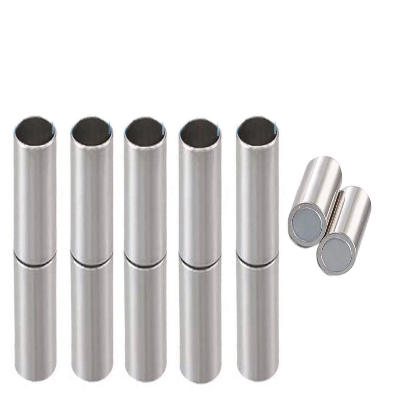 5pcs Stainless Steel Magnetic Bracelet Connector 20mm x 4mm