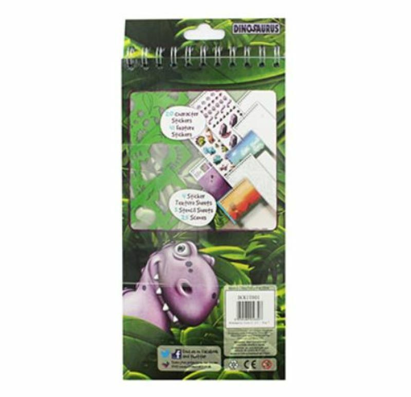 Dinosaurus Design Your Own Stencil Sketchbook - Big T