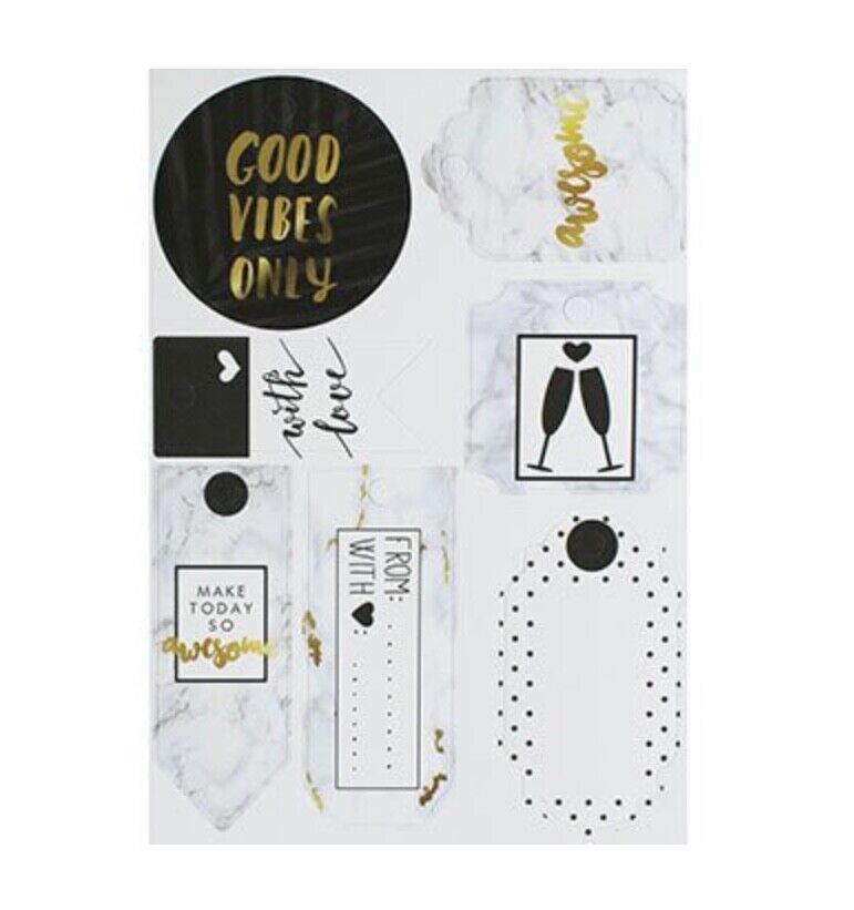 240x Die Cut Gift Tags Design Pad