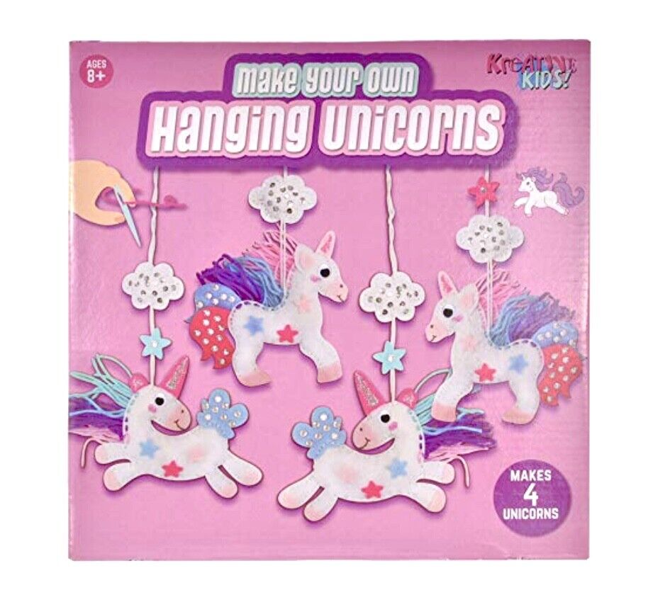 Make Your Own 4 Hanging Unicorn Box Kit