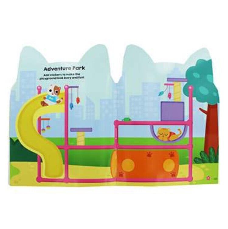 300x Sticker Friends Activity Book - Kitten