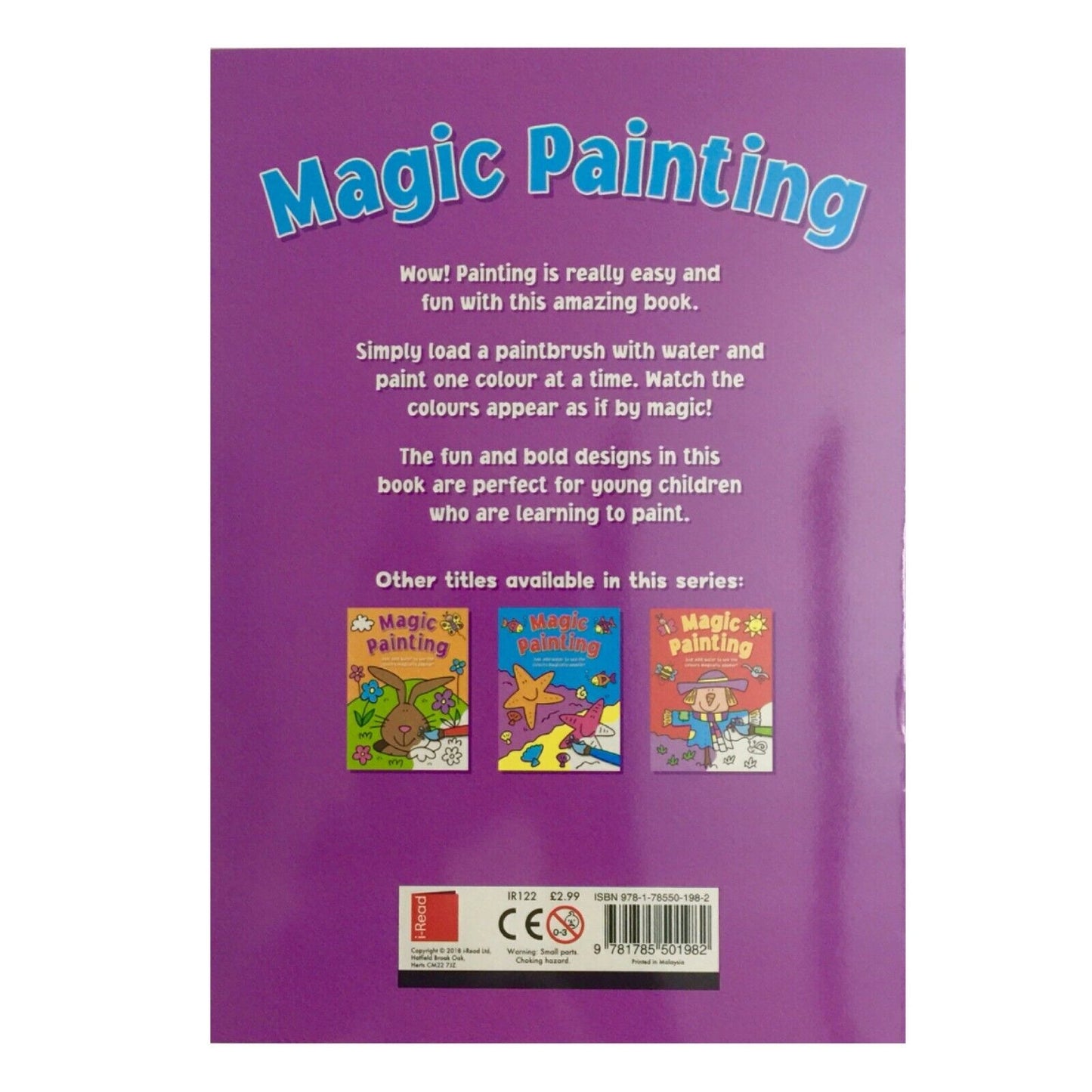 Lovely Day Theme Magic Painting Activity Book