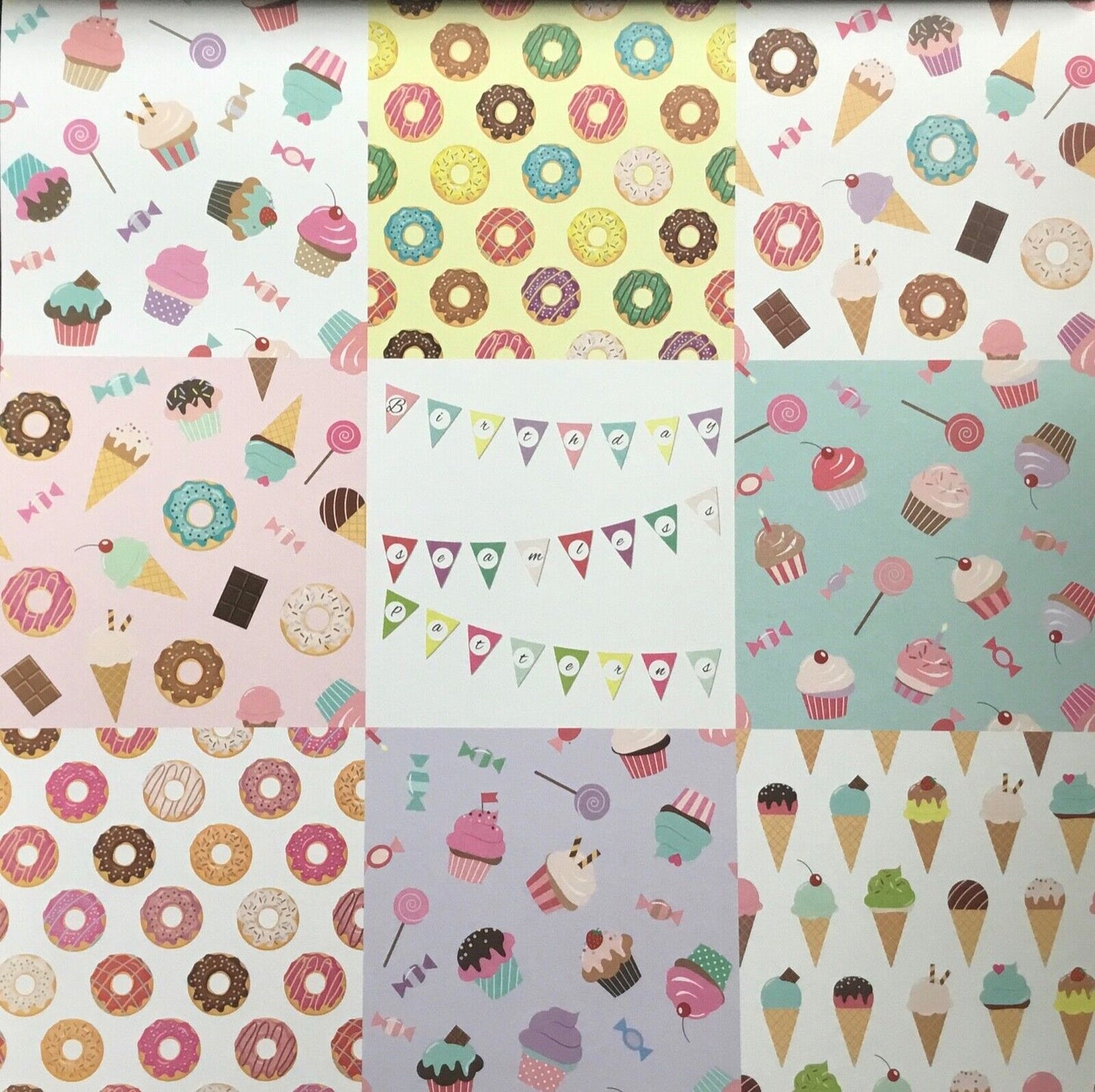 Cute and Cuddly Mix and Match 20 page Design Pad for Paper Craft - 30cm x 30cm
