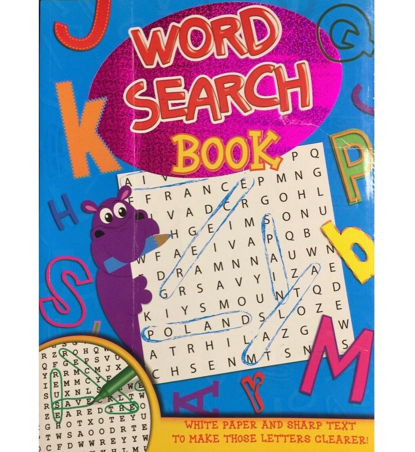 2x Books of Wordsearch 144 pages total