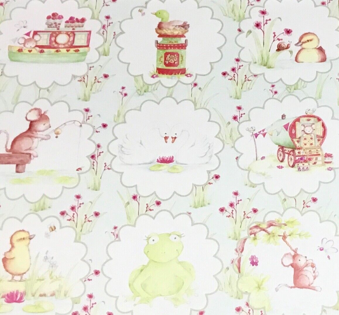 24x Sheets 12 Design Riverbank Revels Design Pad - 15cm x 15cm