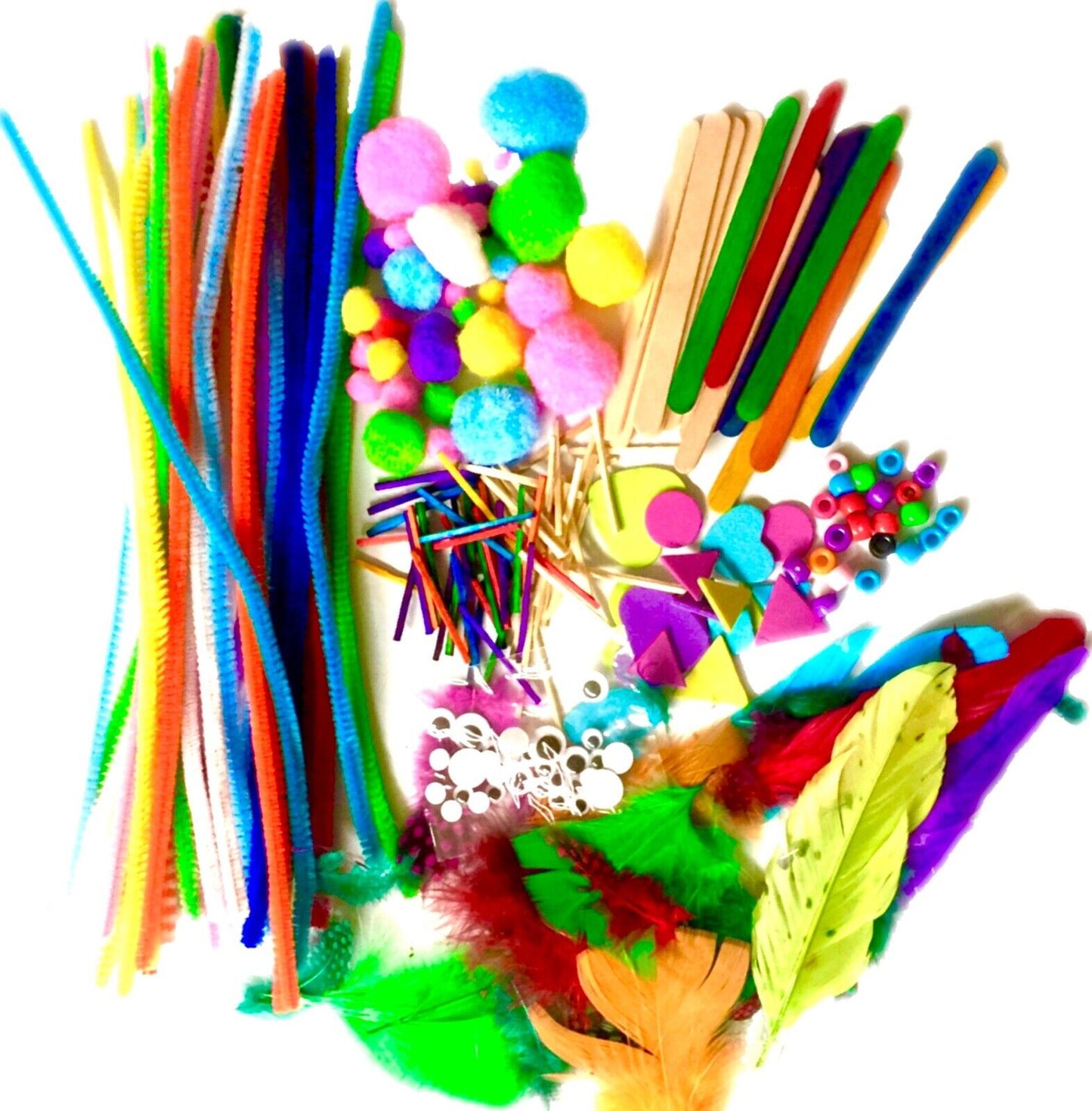 1x Pack MixColours 300 Plus Assorted Craft Item Bumper Pack Kit Set