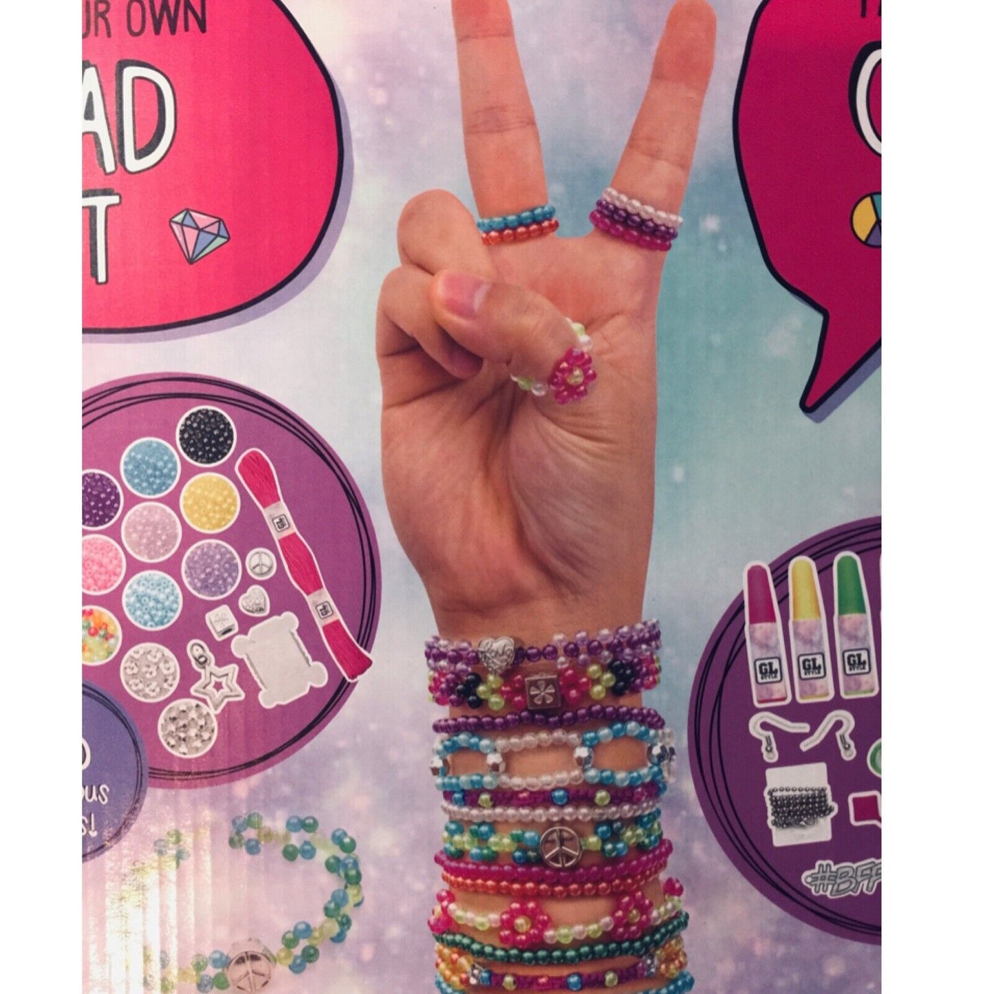 GL Style 2-in-1 Charm & Beads DIY Box Set