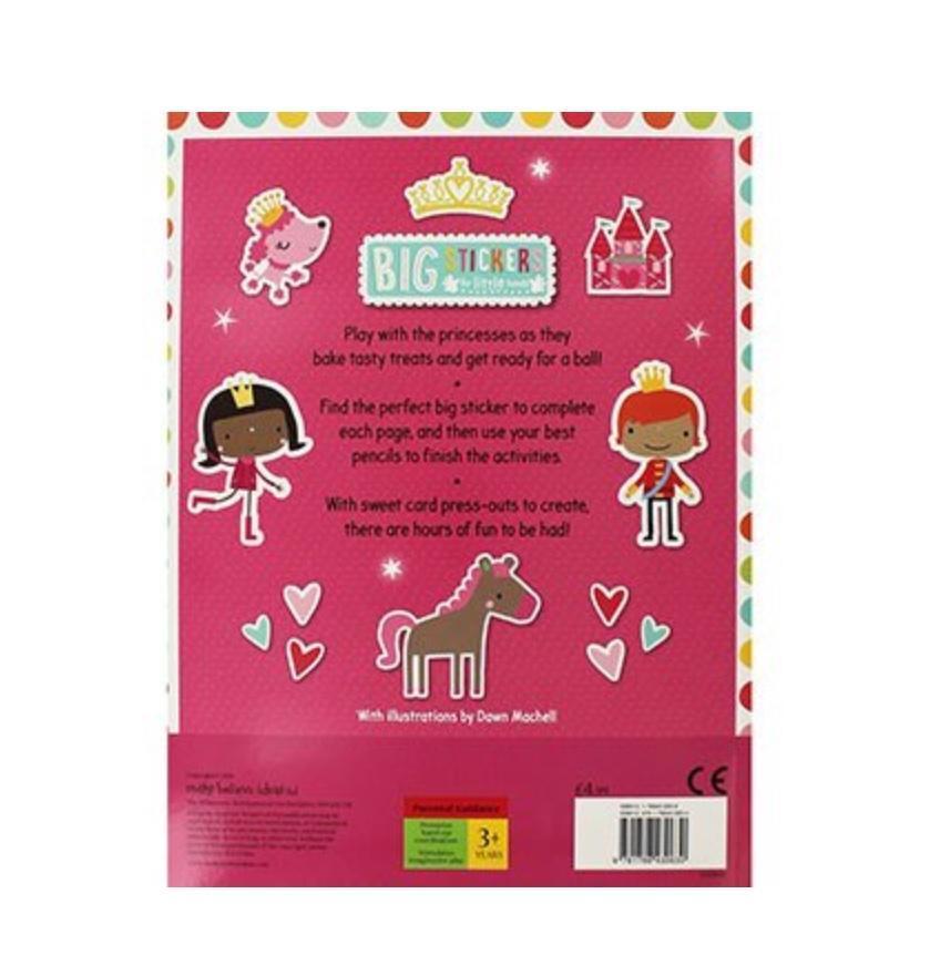 Big Stickers for Little Hands - Princess Palace by Dawn Machell