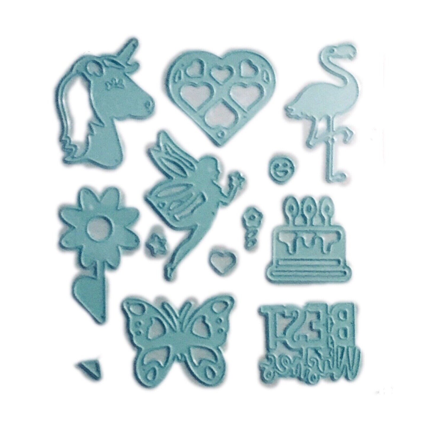 Set of 13 pcs Small Cutting Dies
