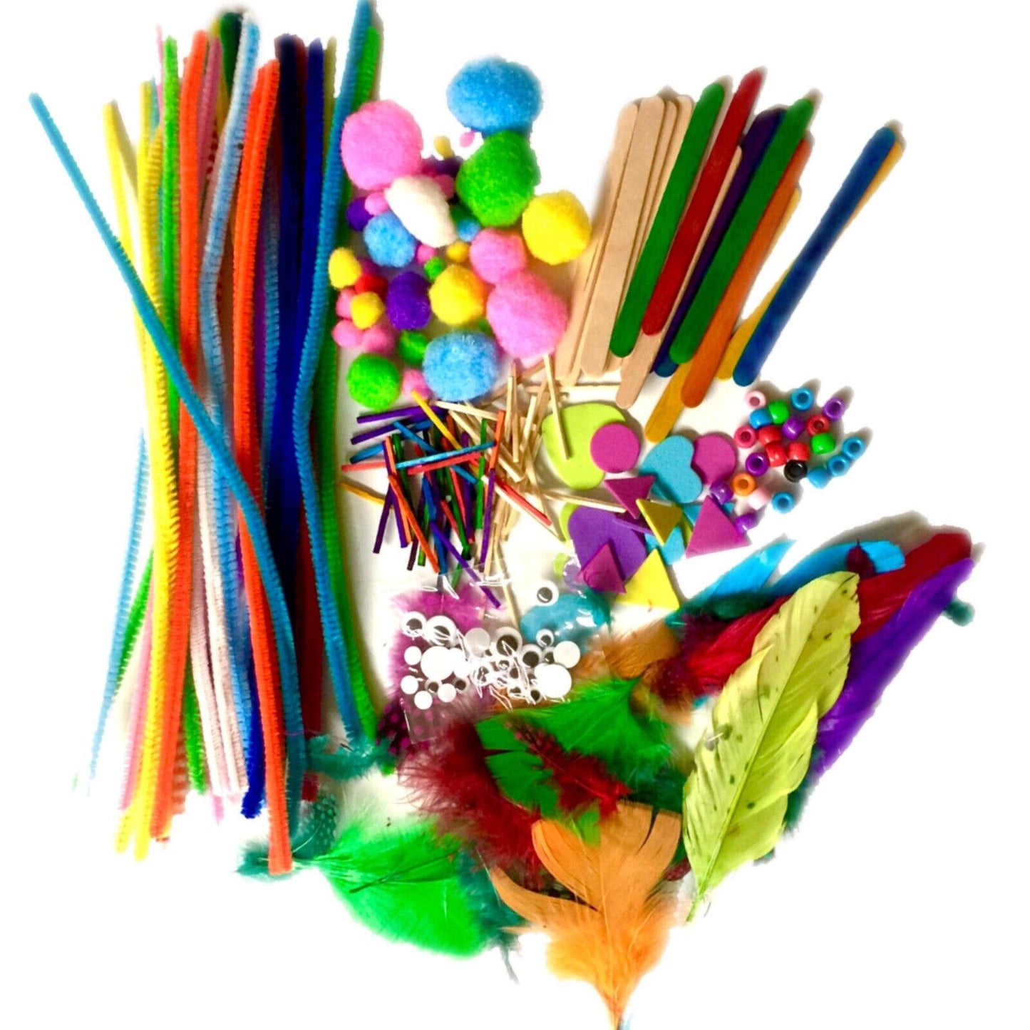 1x Pack MixColours 300 Plus Assorted Craft Item Bumper Pack Kit Set