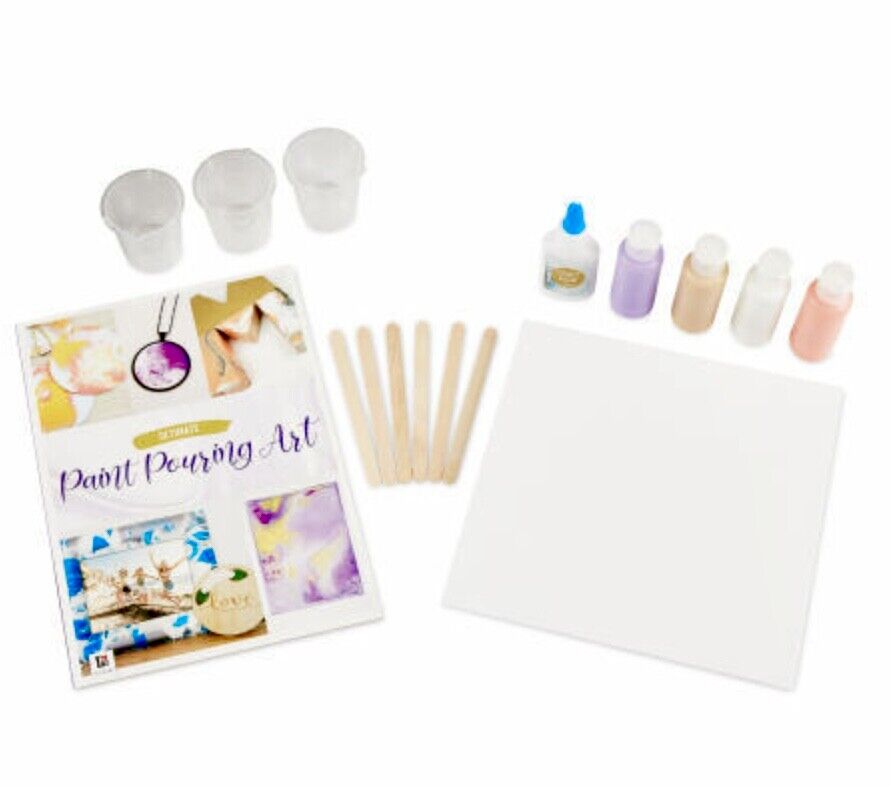 Ultimate Paint Pouring Art Kit by Hinkler Books