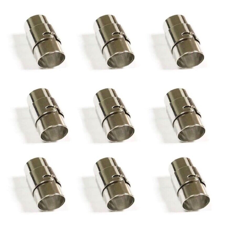 3pcs Stainless Steel Magnetic Buckle Bracelet Connector 19mm x 9mm