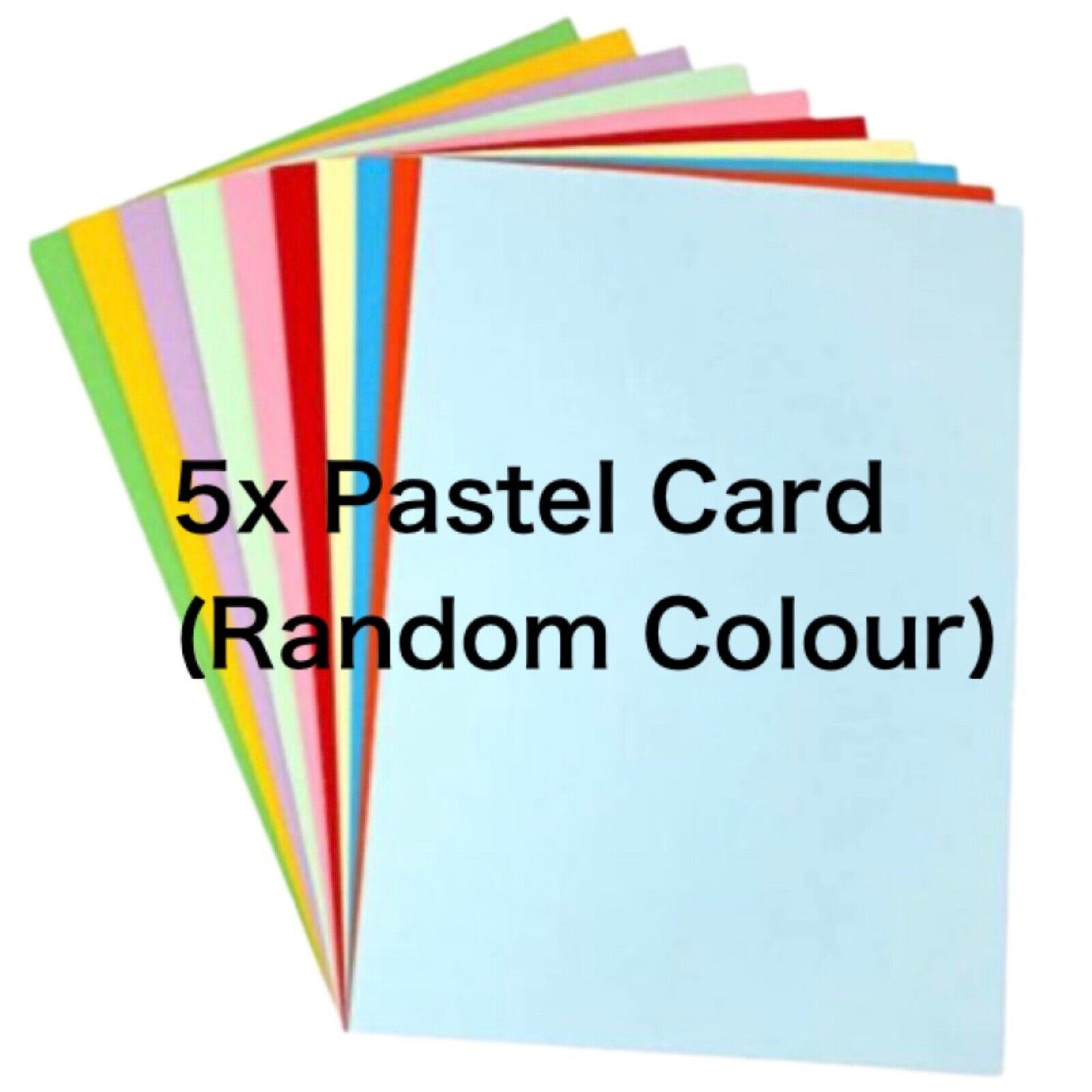 70x Multicolour A4 Paper Card (with Glitter, Mirror, Holographic) for Cardmaking