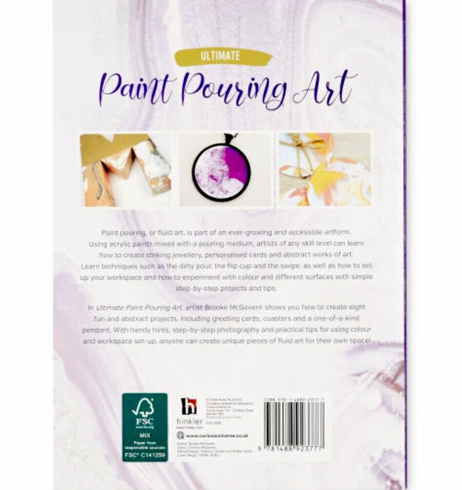 Ultimate Paint Pouring Art Kit by Hinkler Books