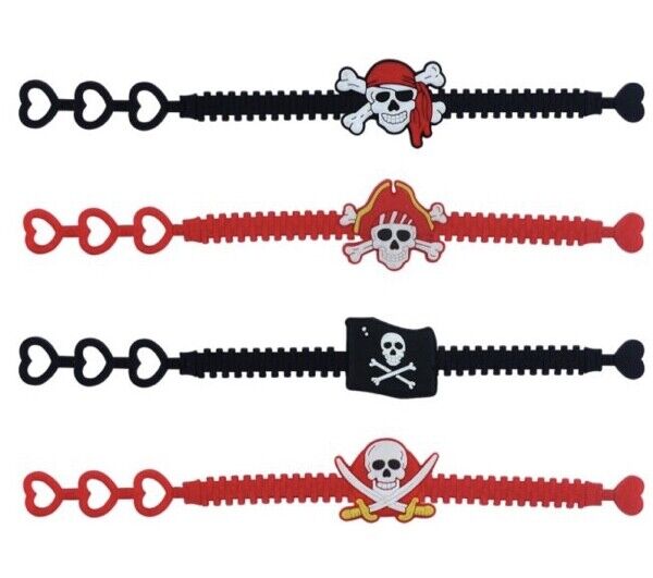 5x Pc Set of Pirate Bandana Eyepiece Bracelet Costume and Accessory Kit