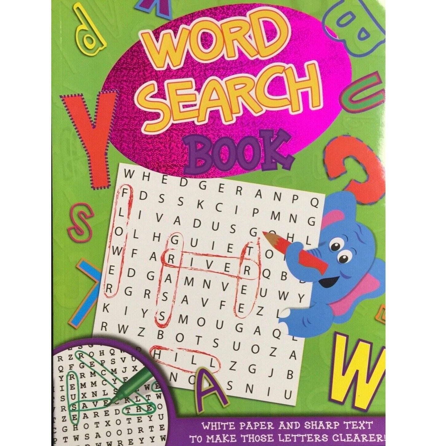 2x Books of Wordsearch 144 pages total