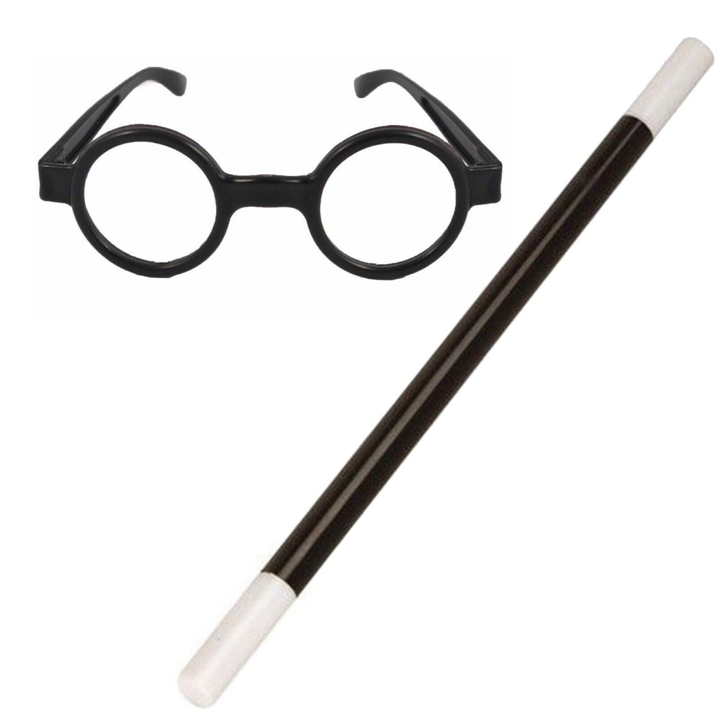 Set of Henbrandt Magic Wand and Harry Potter Eyeglass Pretend Play/Filler Toys