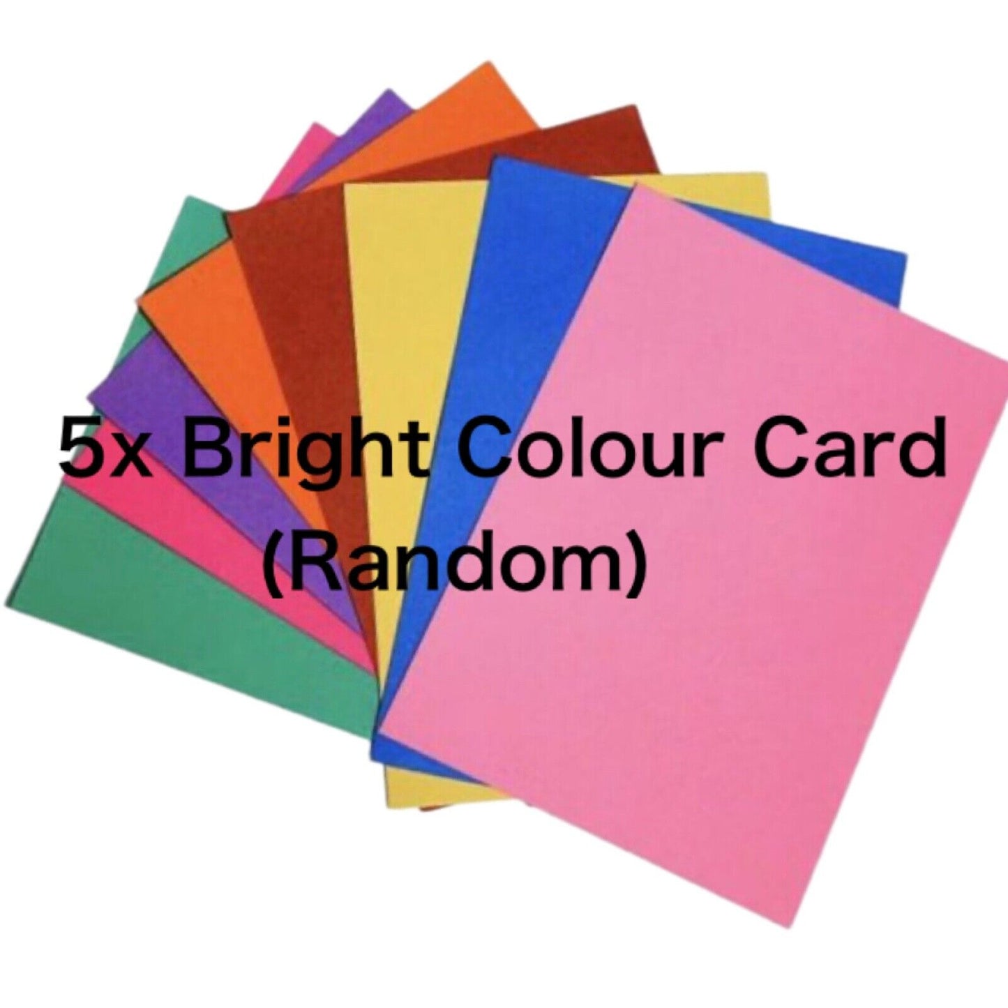 70x Multicolour A4 Paper Card (with Glitter, Mirror, Holographic) for Cardmaking