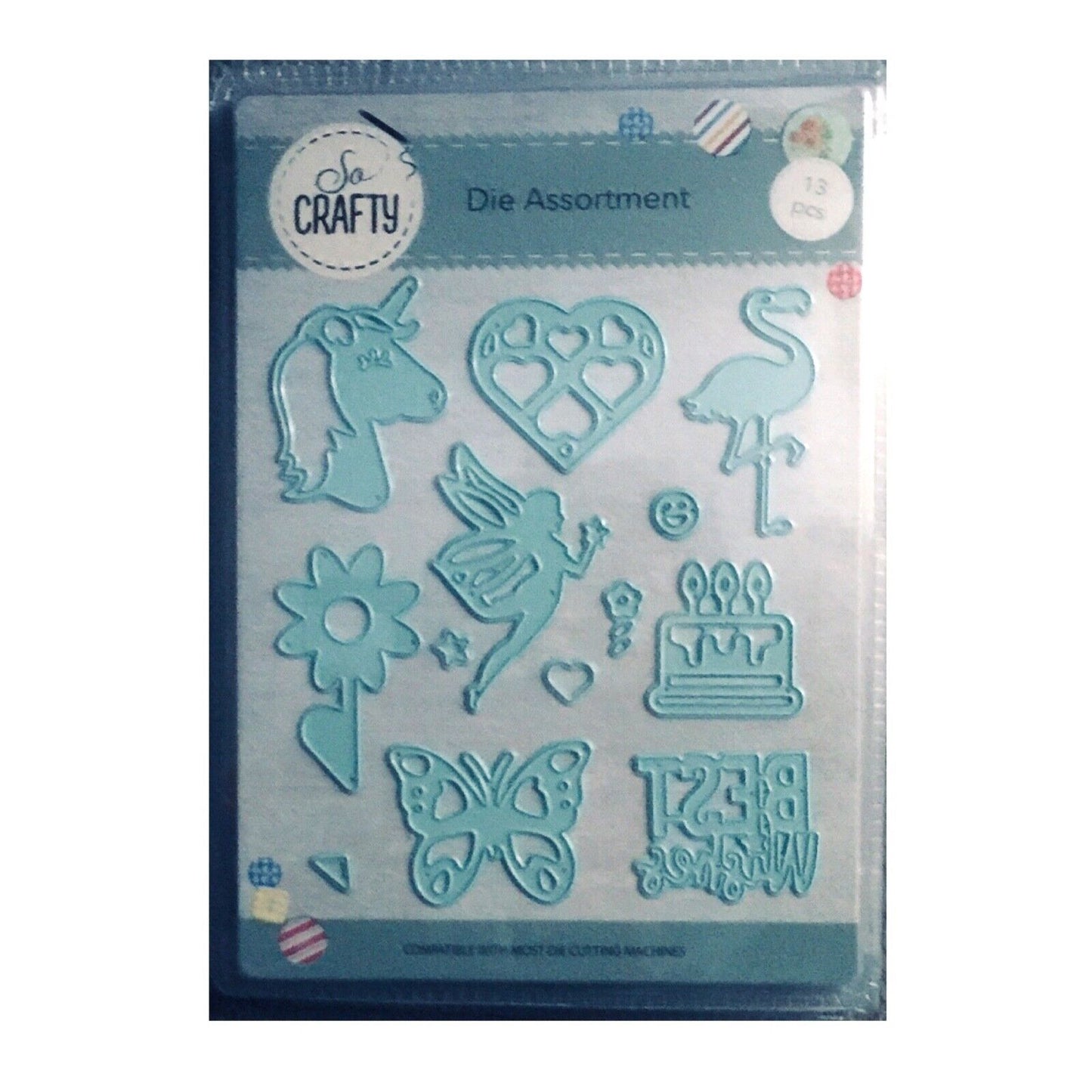 Set of 13 pcs Small Cutting Dies
