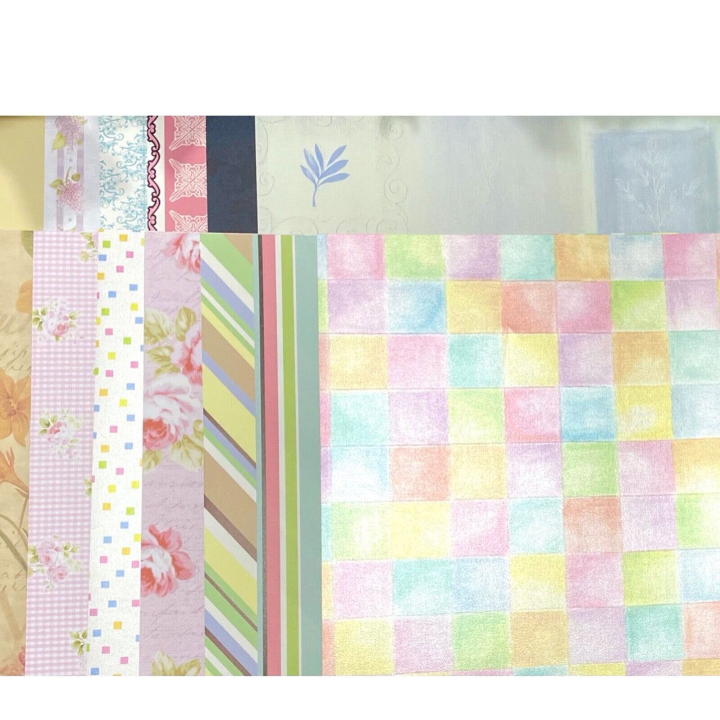 50x Sheets Mix Design 15cm x 15cm Design Paper for Cardmaking Scrapbooking
