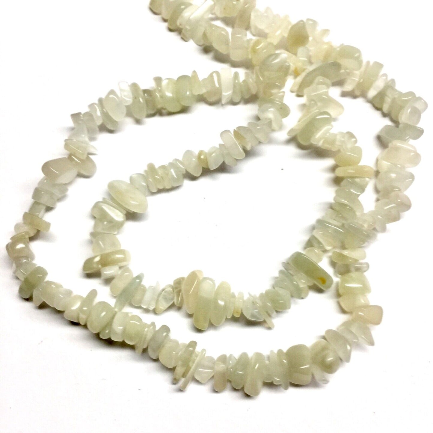 1x Strand 35cm Long Natural Stone Gemstone Chakra Crystal Chips Nugget with Hole