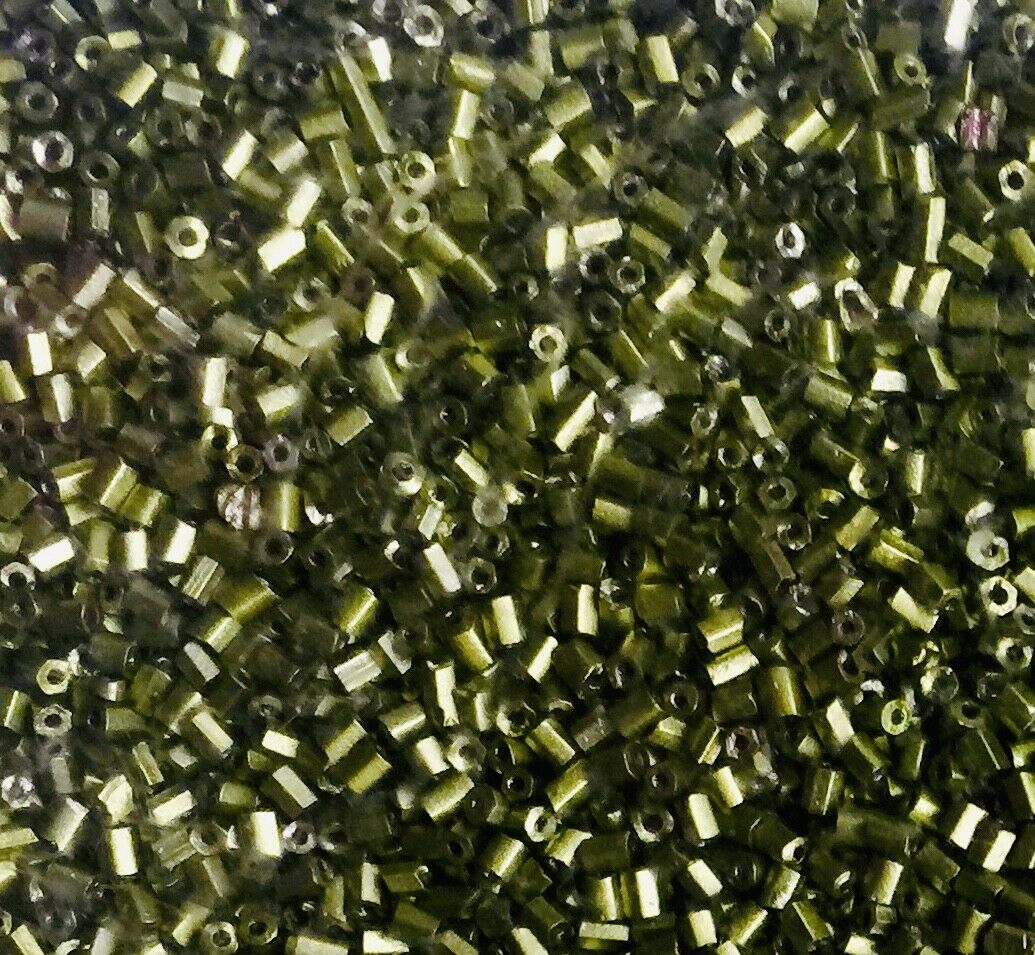 3000+ Bugle 2.5x2.0mm Glass Seed Tube Beads  - Choose Your Colour