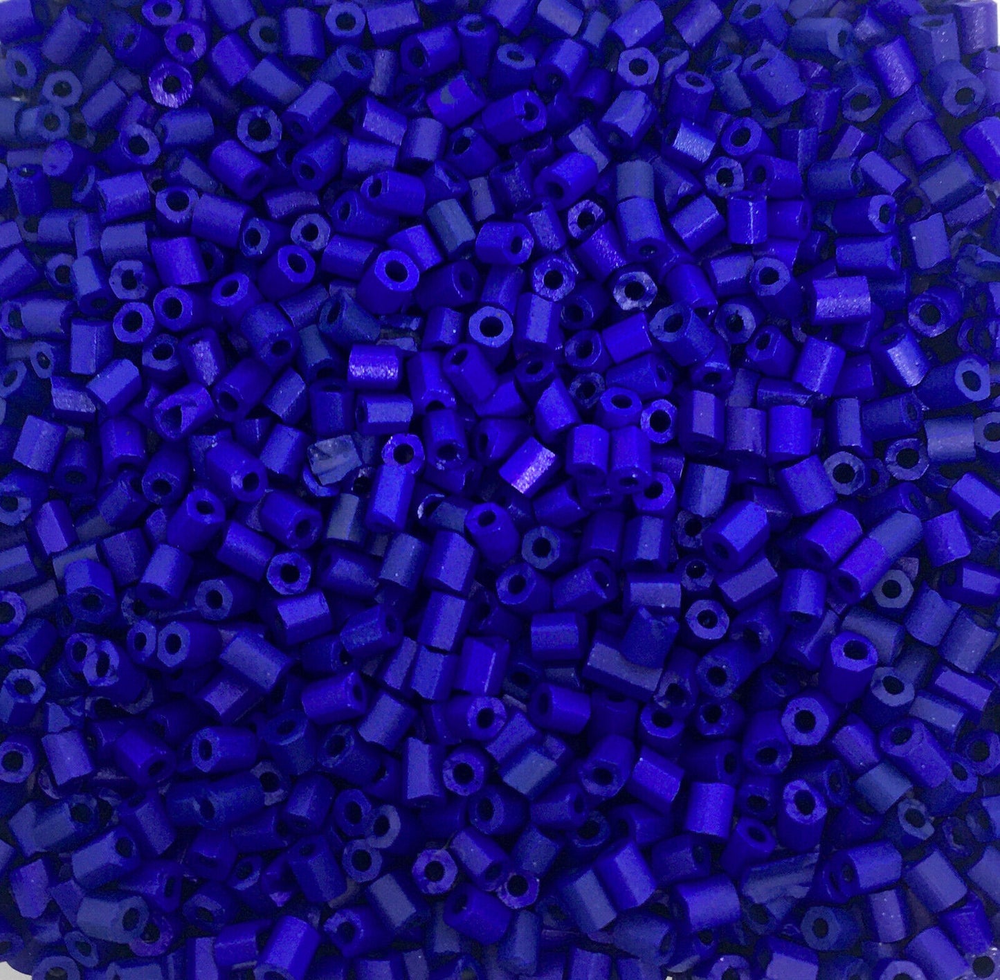 3000+ Bugle 2.5x2.0mm Glass Seed Tube Beads  - Choose Your Colour