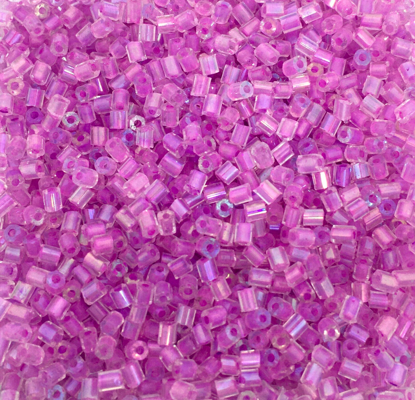 3000+ Bugle 2.5x2.0mm Glass Seed Tube Beads  - Choose Your Colour