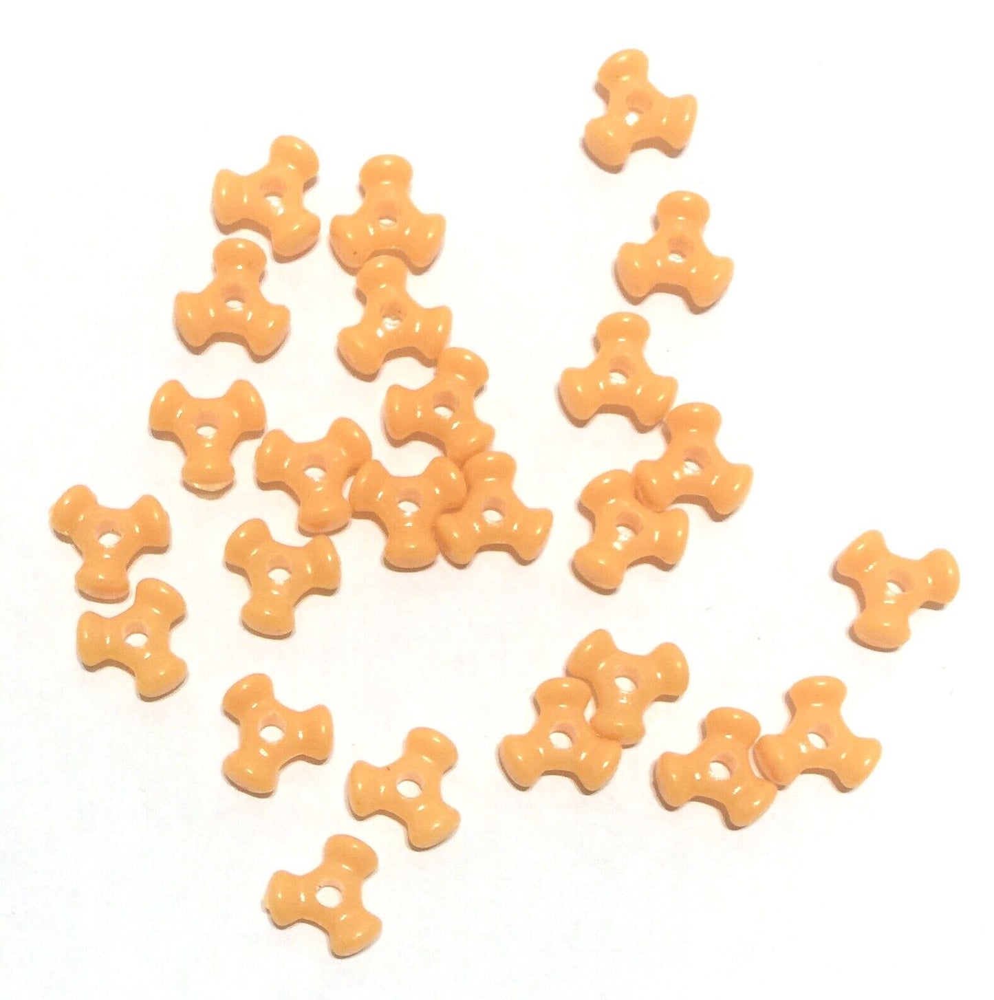 200x Mix Colour 10mm Tri-Beads for Jewellery Craft Making - Choose Your Colour