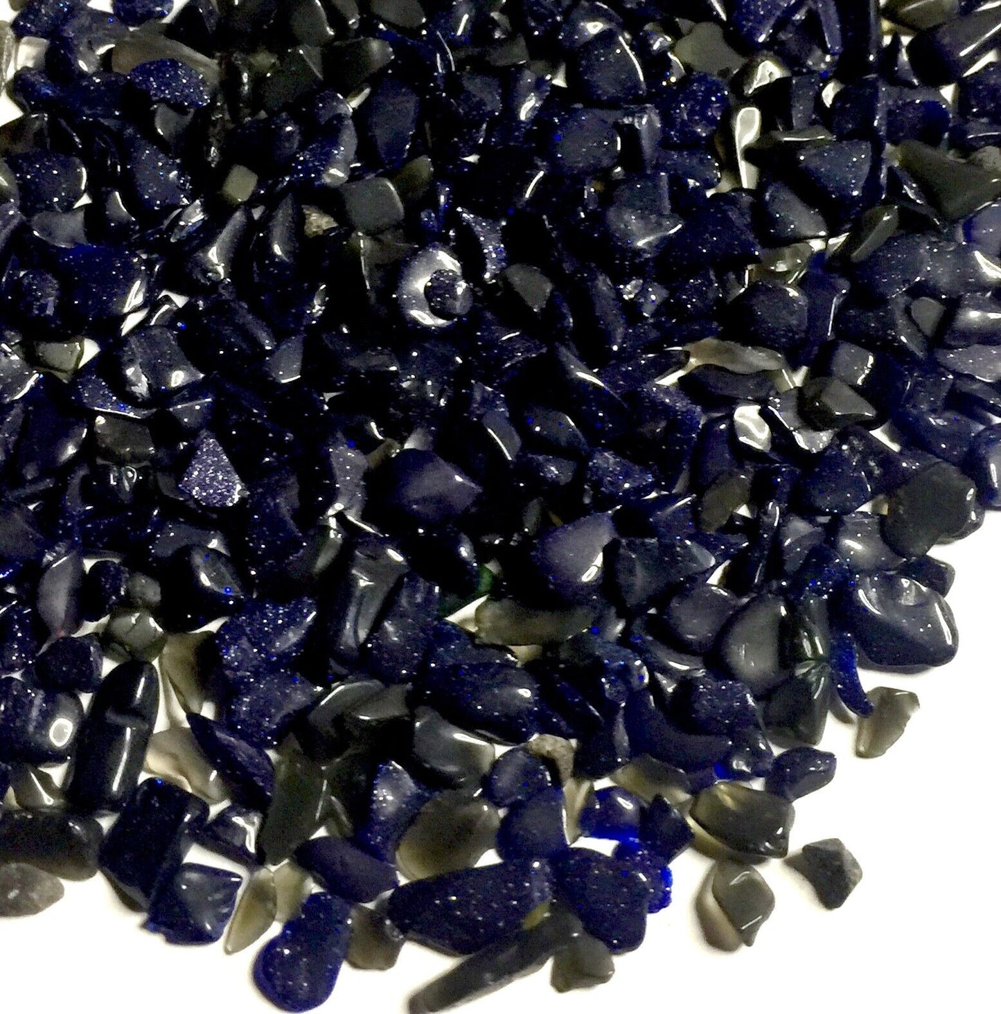 1x Wishing Bottle with Natural Stone Gemstone Chakra Crystal Chips Nuggets