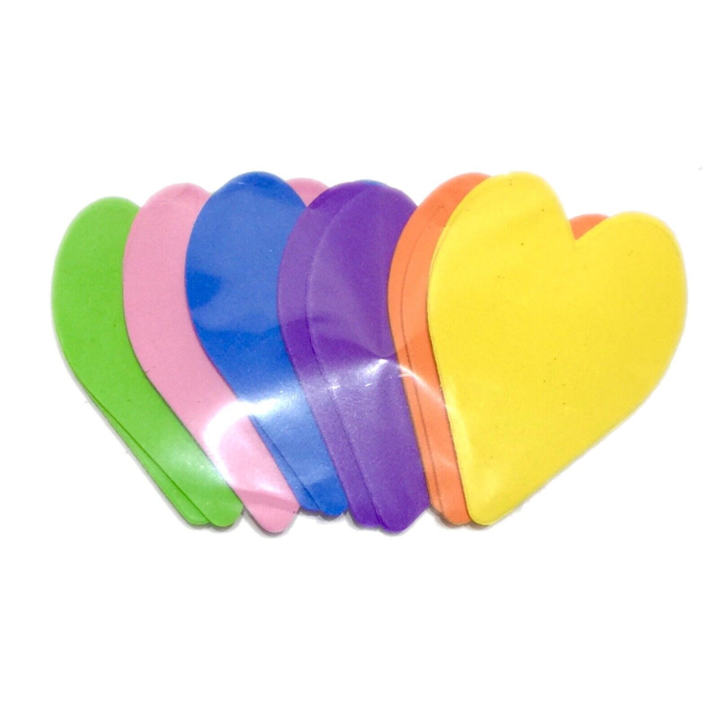 12x Multicolour Foam or Felt Shapes - Unicorn, Butterfly, Heart or Flowers