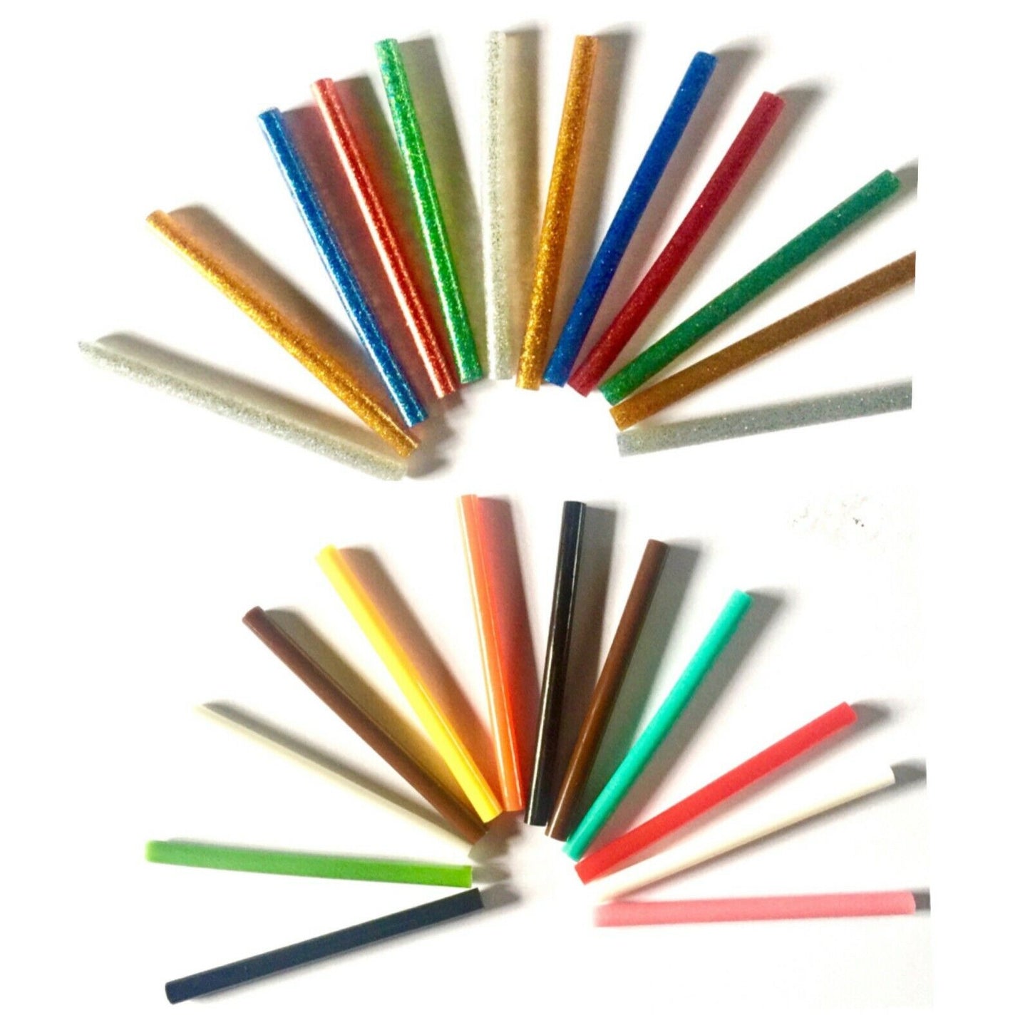 12x /10x Multi Coloured 10cm Glue Stick for Crafts