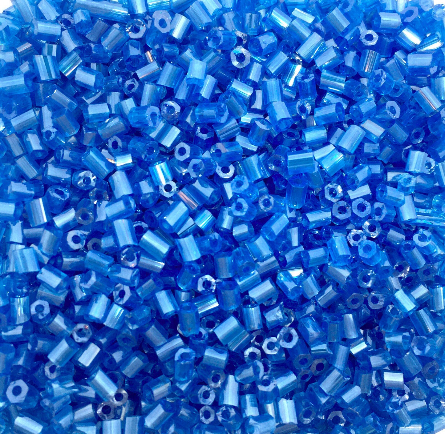 3000+ Bugle 2.5x2.0mm Glass Seed Tube Beads  - Choose Your Colour