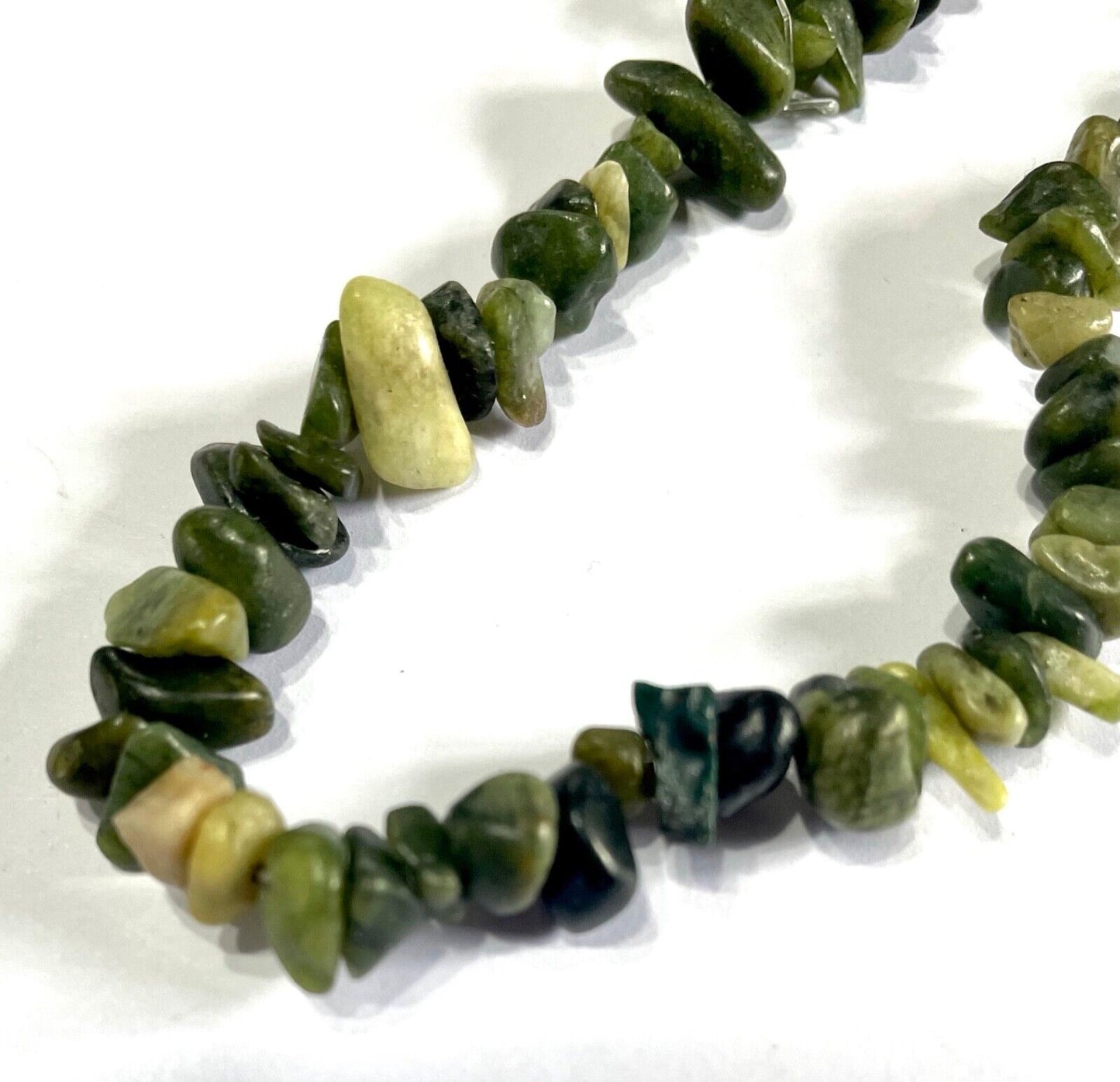 1x Strand 35cm Long Natural Stone Gemstone Chakra Crystal Chips Nugget with Hole