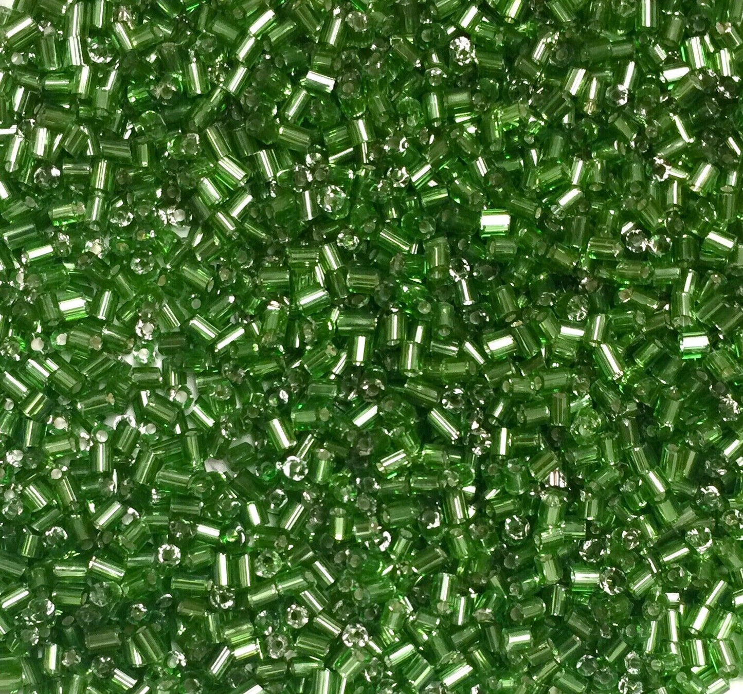 3000+ Bugle 2.5x2.0mm Glass Seed Tube Beads  - Choose Your Colour