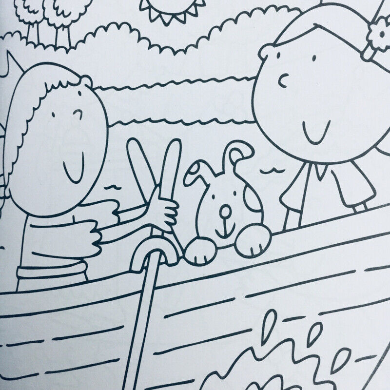 Kids Carry Sticker & Colouring Book - 2 Theme to Choose