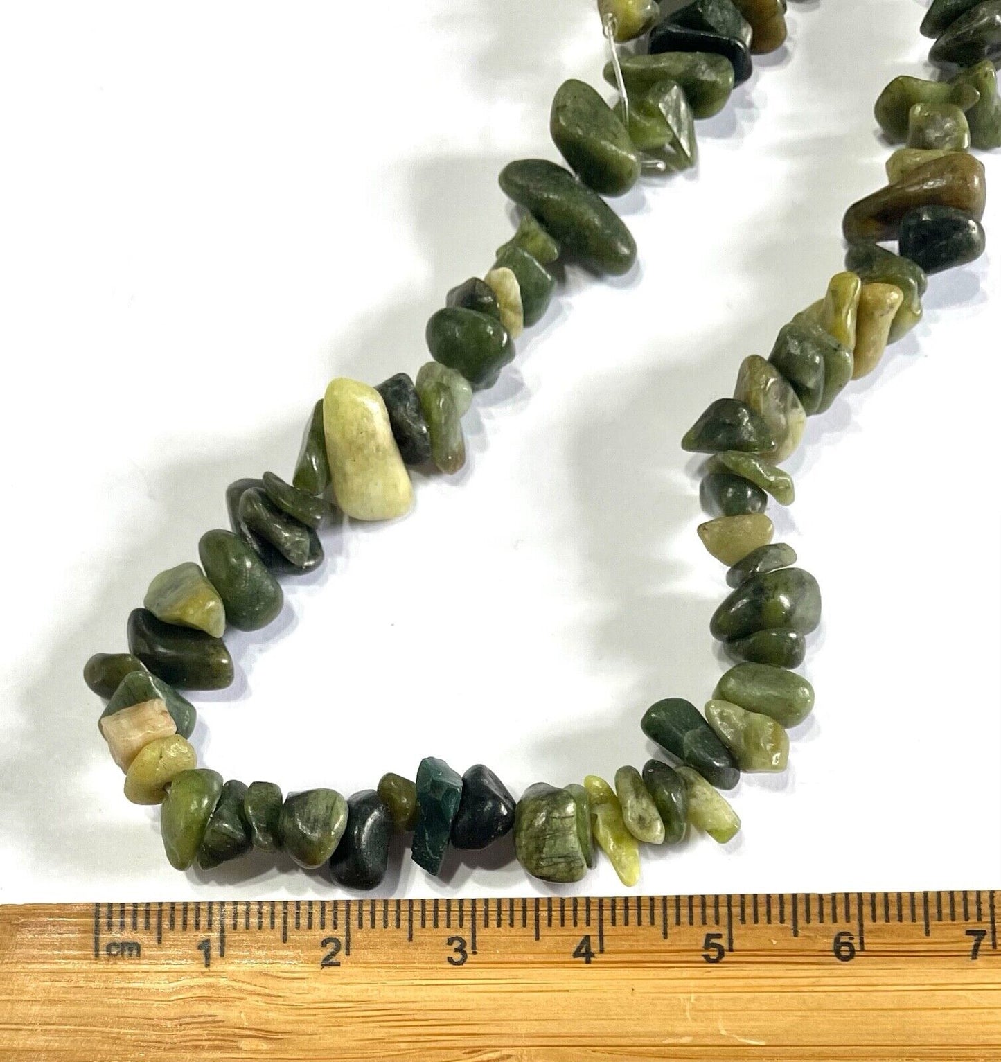 1x Strand 35cm Long Natural Stone Gemstone Chakra Crystal Chips Nugget with Hole