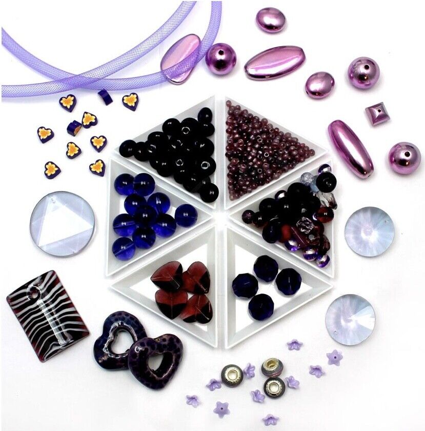 1 pack of Mix Beads Jewellery Designing Kit