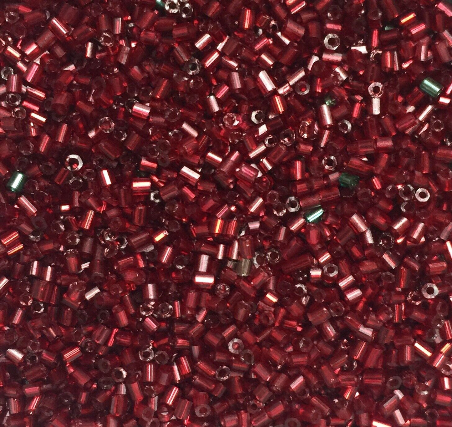 3000+ Bugle 2.5x2.0mm Glass Seed Tube Beads  - Choose Your Colour