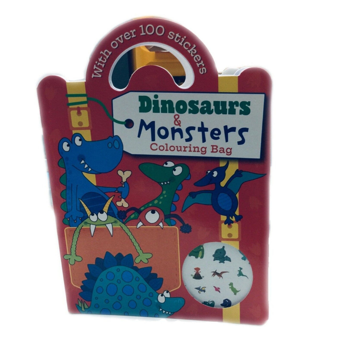Kids Carry Sticker & Colouring Book - 2 Theme to Choose