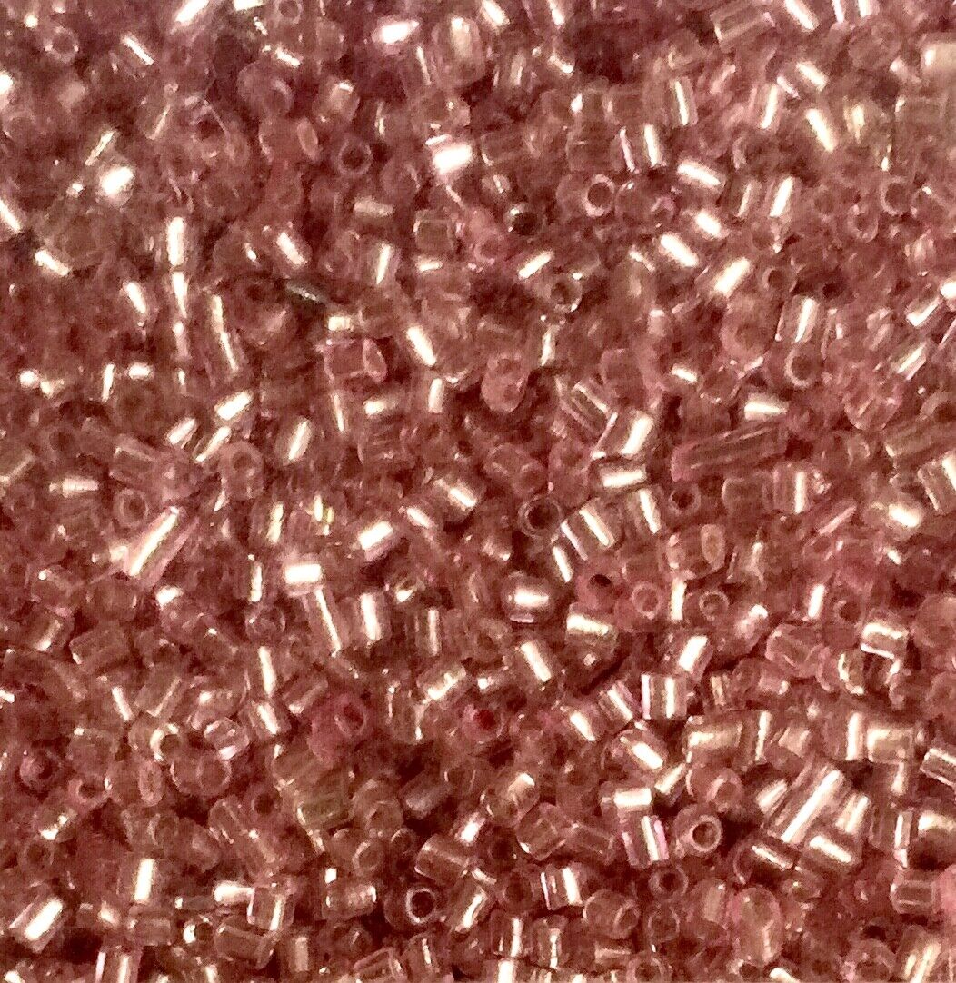 3000+ Bugle 2.5x2.0mm Glass Seed Tube Beads  - Choose Your Colour