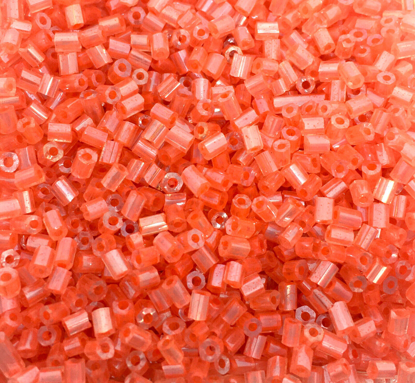 3000+ Bugle 2.5x2.0mm Glass Seed Tube Beads  - Choose Your Colour