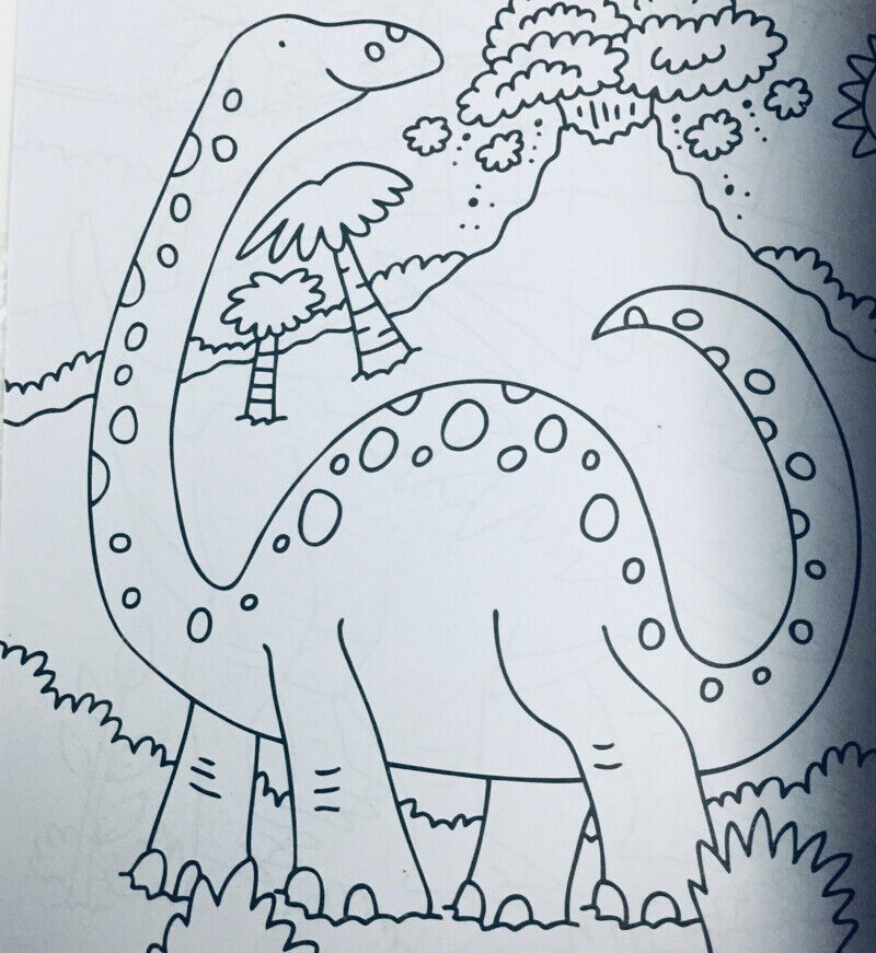 Kids Carry Sticker & Colouring Book - 2 Theme to Choose